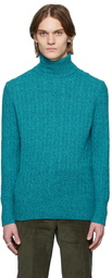 Erdem Blue Merino Nikos Sweater