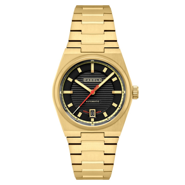 Photo: Cadola Lydden Hill Automatic Black Dial Mens Watch CD-1056-AA