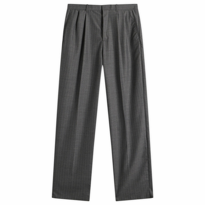 Photo: Jil Sander Men's Pinstripe Wool Trouser in Koala