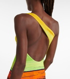 Louisa Ballou - Plunge one-shoulder minidress