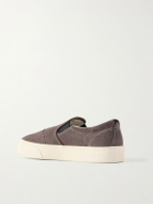 Omni - Lister Suede Slip-On Sneakers - Gray