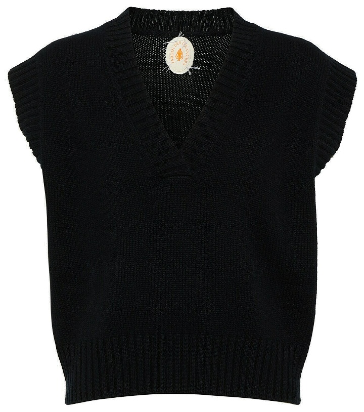 Photo: Jardin des Orangers Cropped cashmere sweater vest
