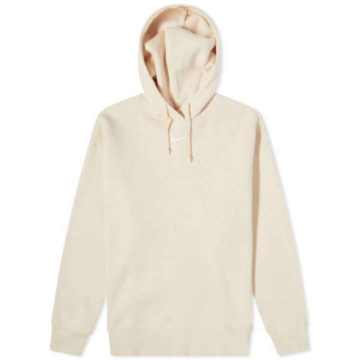 Photo: Nike Women's Essentials Popover Hoody in Pearl White/White