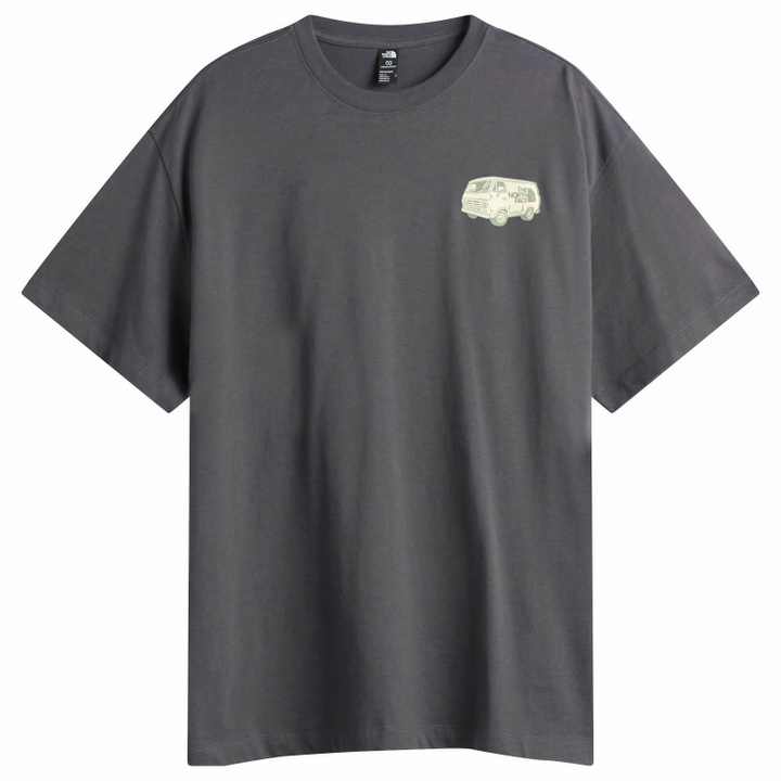 Photo: The North Face Men's Van Life Relaxed T-Shirt in Anthracite Grey