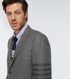 Thom Browne - 4-bar wool and cashmere blazer