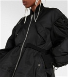 Simone Rocha Wool-trimmed bomber jacket