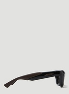 BV1182S Cat Eye Sunglasses in Black