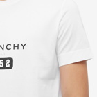 Givenchy Men's 1952 Reverse Logo T-Shirt in White