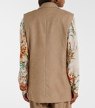 Etro Wool jacquard vest