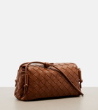 Bottega Veneta Notturno Intrecciato leather crossbody bag