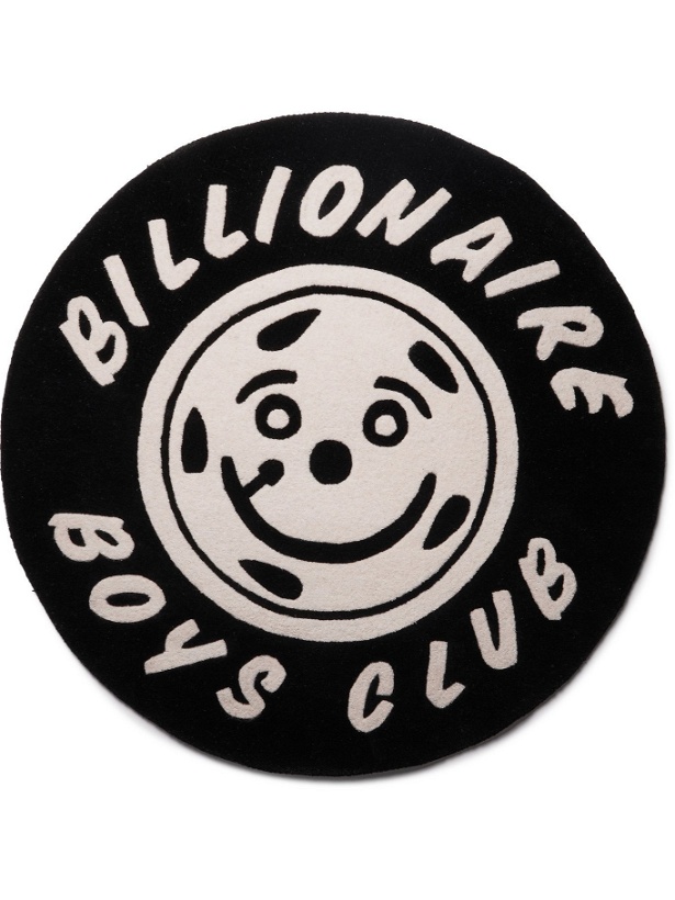 Photo: BILLIONAIRE BOYS CLUB - Smiling Wheel Wool-Jacquard Rug