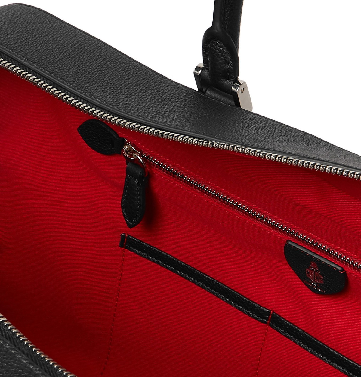 Mark Cross - Cole Full-Grain Leather Holdall - Black