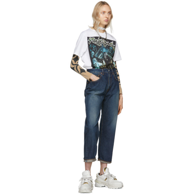 Junya Watanabe White Strikeback T-Shirt Junya Watanabe