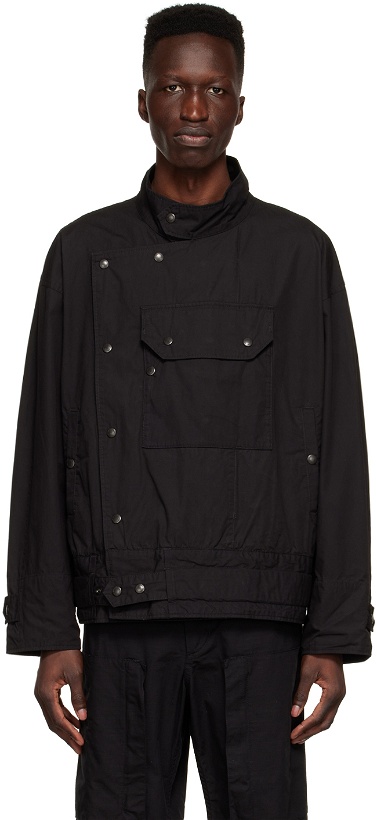 Photo: Engineered Garments Black Cotton Jacket