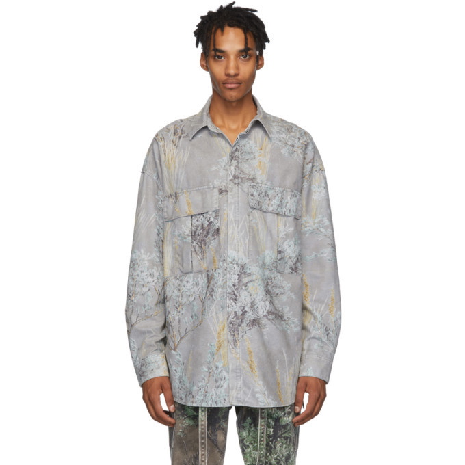 Photo: Fear of God Grey Camo Shirt