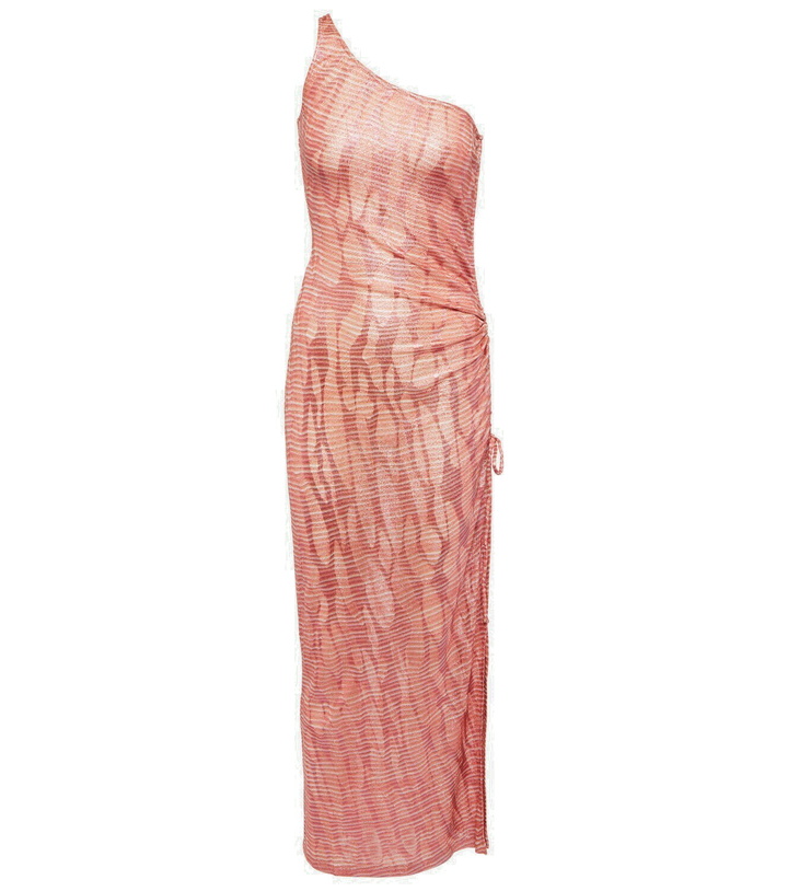 Photo: Missoni Mare Jacquard one-shoulder midi dress