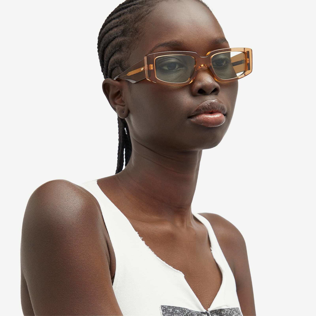 KIMEZE Women's Concept 2 Sunglasses in Brown Crystal 