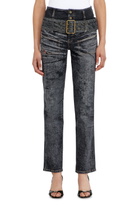 Diesel Slim Jeans High Waist D-Gorina - Jeans Womens in Black