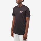 Moncler Men's Heart Logo T-Shirt in Black