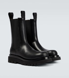 Bottega Veneta Lug leather ankle boots