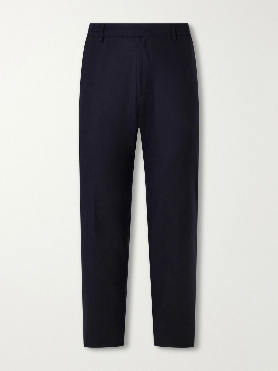 Boglioli - Straight-Leg Woven Virgin Wool Trousers - Blue