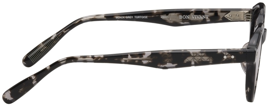 Lunetterie Générale Black & Gray Bon Vivant Sunglasses
