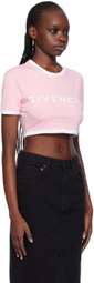 Givenchy Pink Cropped T-Shirt