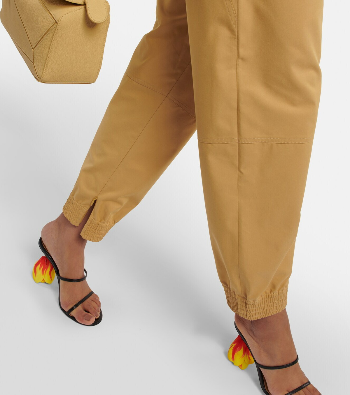 Loewe Pants Green Cotton