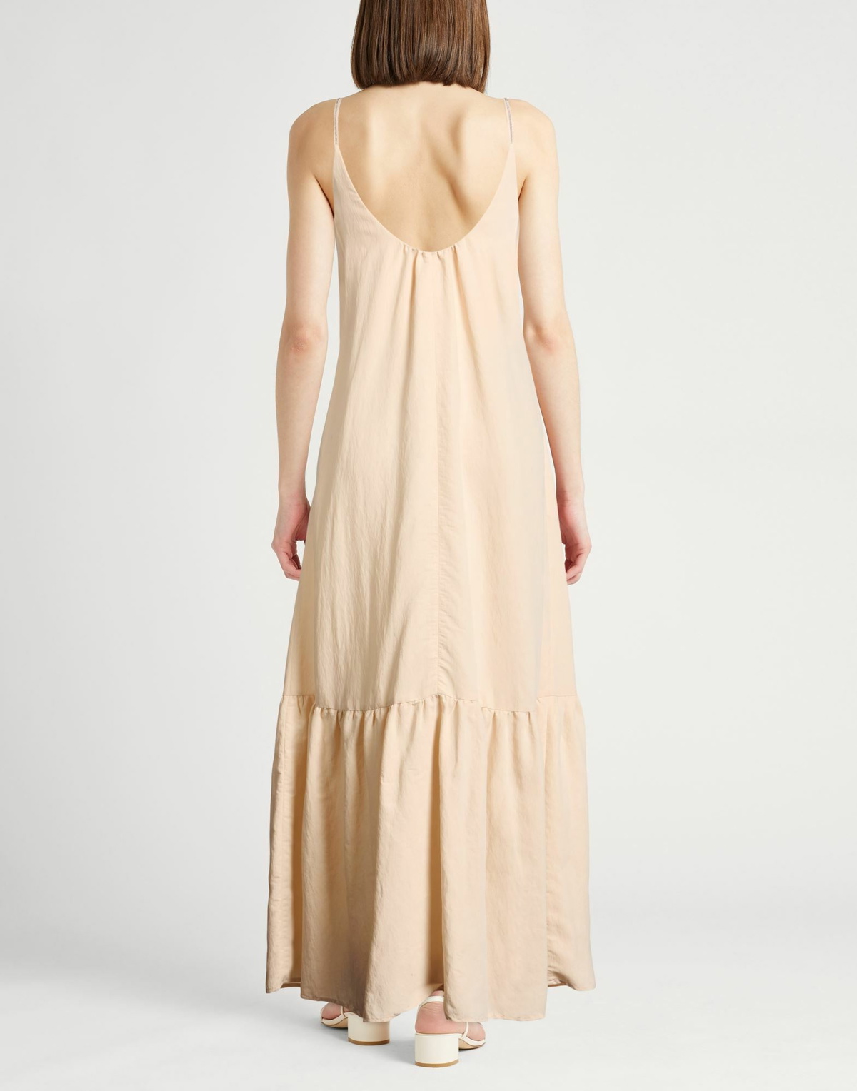 Peserico Womens Maxi dress in Ivory