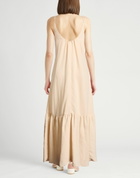 Peserico Womens Maxi dress in Ivory