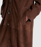 Rixo Astraea suede coat