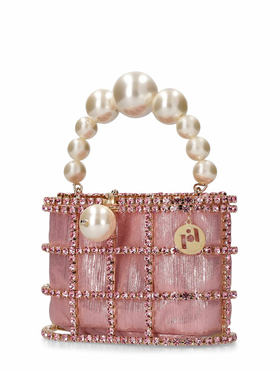 ROSANTICA Holli Shiny Pearl Top Handle Bag Rosantica