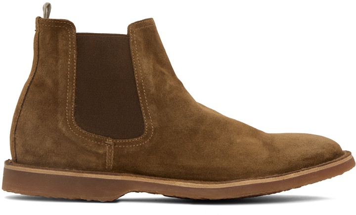Photo: Officine Creative Brown Kent 005 Chelsea Boots