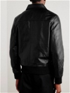 Officine Générale - Gianni Leather Jacket - Black