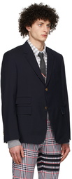 Thom Browne Navy Wool Blazer