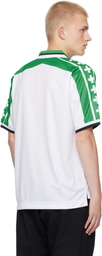PLACES+FACES White & Green 'P+F' Kit Polo