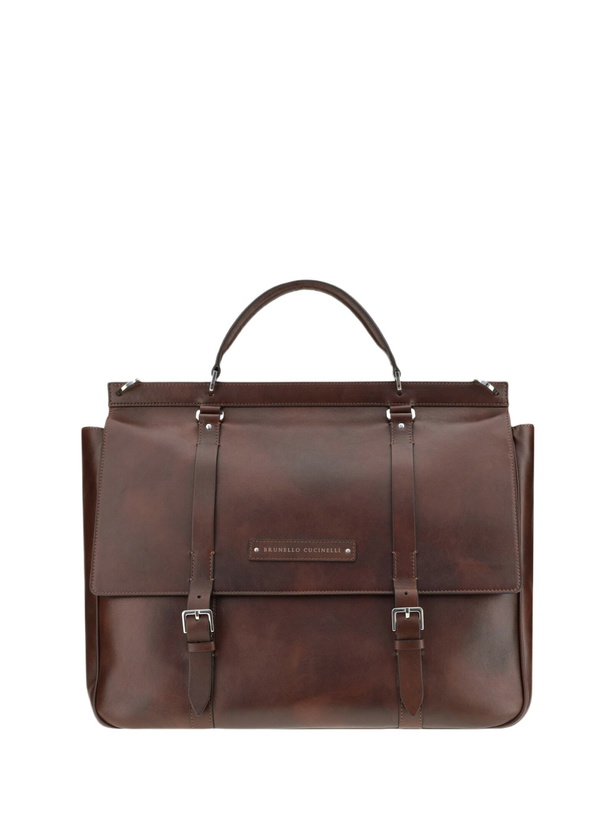 Photo: Brunello Cucinelli Leather Travel Bag