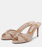 Aquazzura Slow Kisses 75 mules