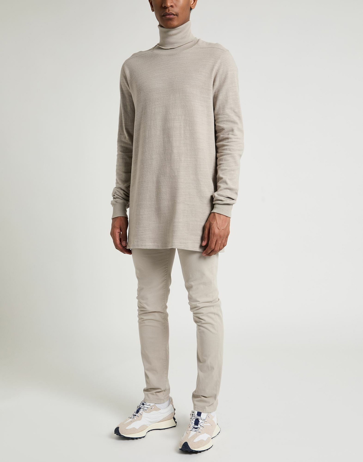 Rick Owens Mens T-shirt in Grey