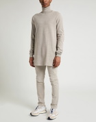 Rick Owens Mens T-shirt in Grey