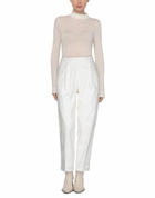 Manila Grace Womens Pants Ivory