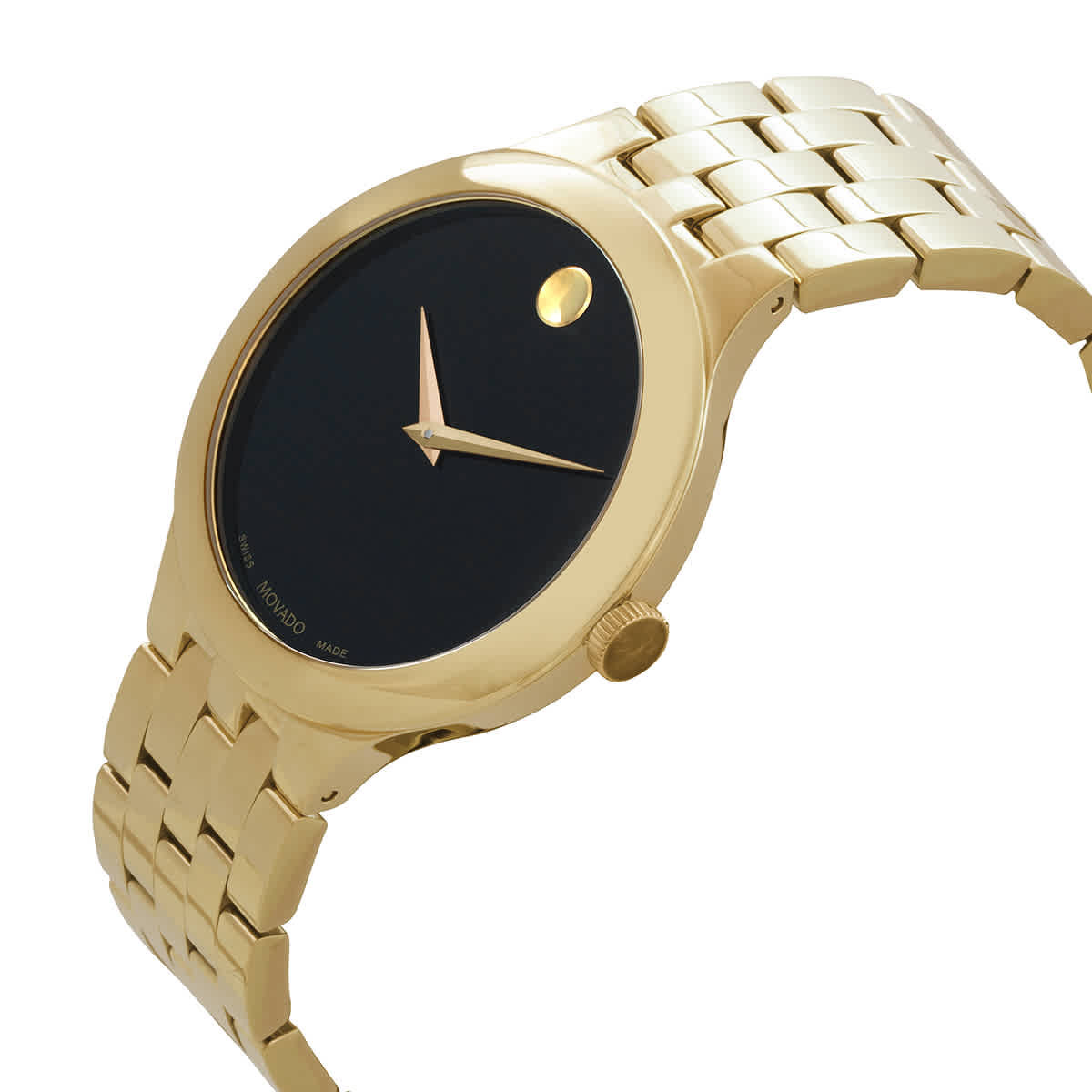 Movado Veturi Quartz Black Museum Dial Unisex Watch 0607417