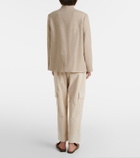 Eleventy Cotton corduroy tapered pants