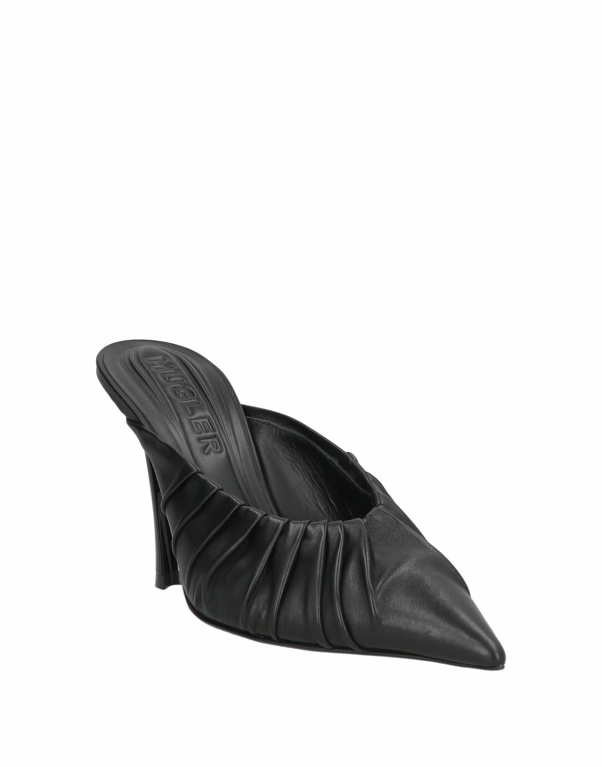Mugler Womens Mules & Clogs in Black