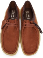 Clarks Originals Burgundy Nubuck Wallabee Cup Derbys