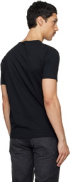 Paul Smith Three-Pack Black Organic Cotton Logo Lounge T-shirts