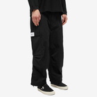 Neighborhood Men's Wide Cargo Pant in Black