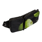 Paul Smith 50th Anniversary Black and Green Apple Waist Pouch