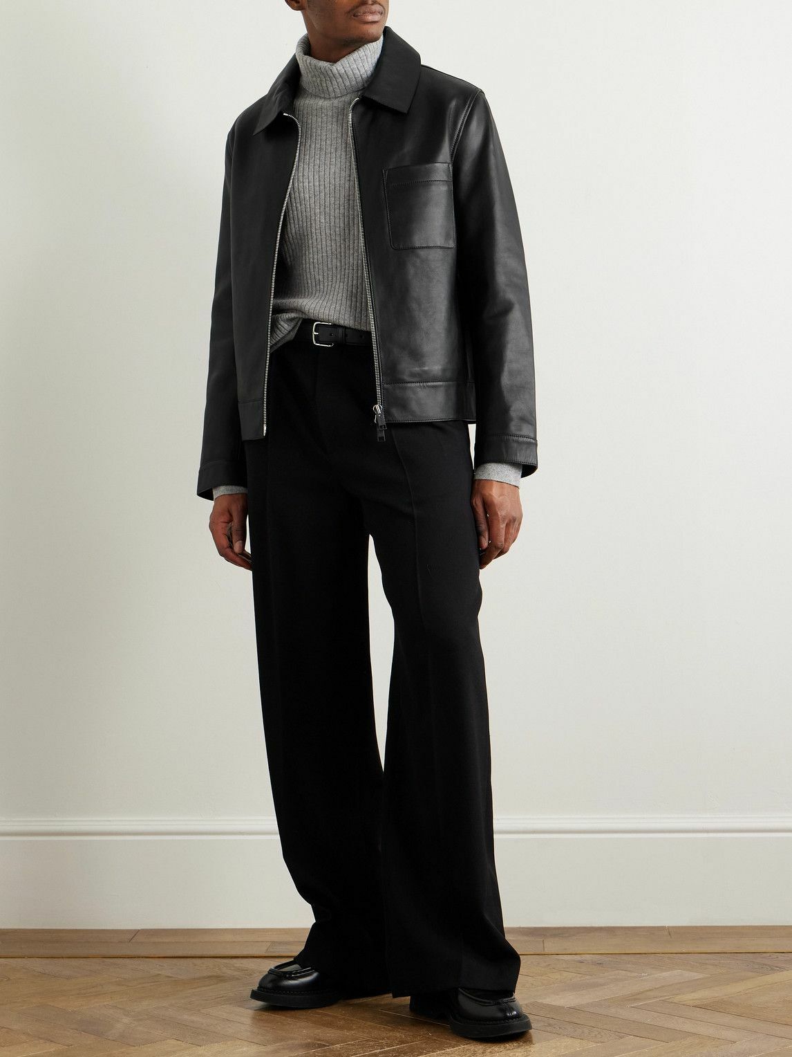 Yves Salomon - Leather Jacket - Black
