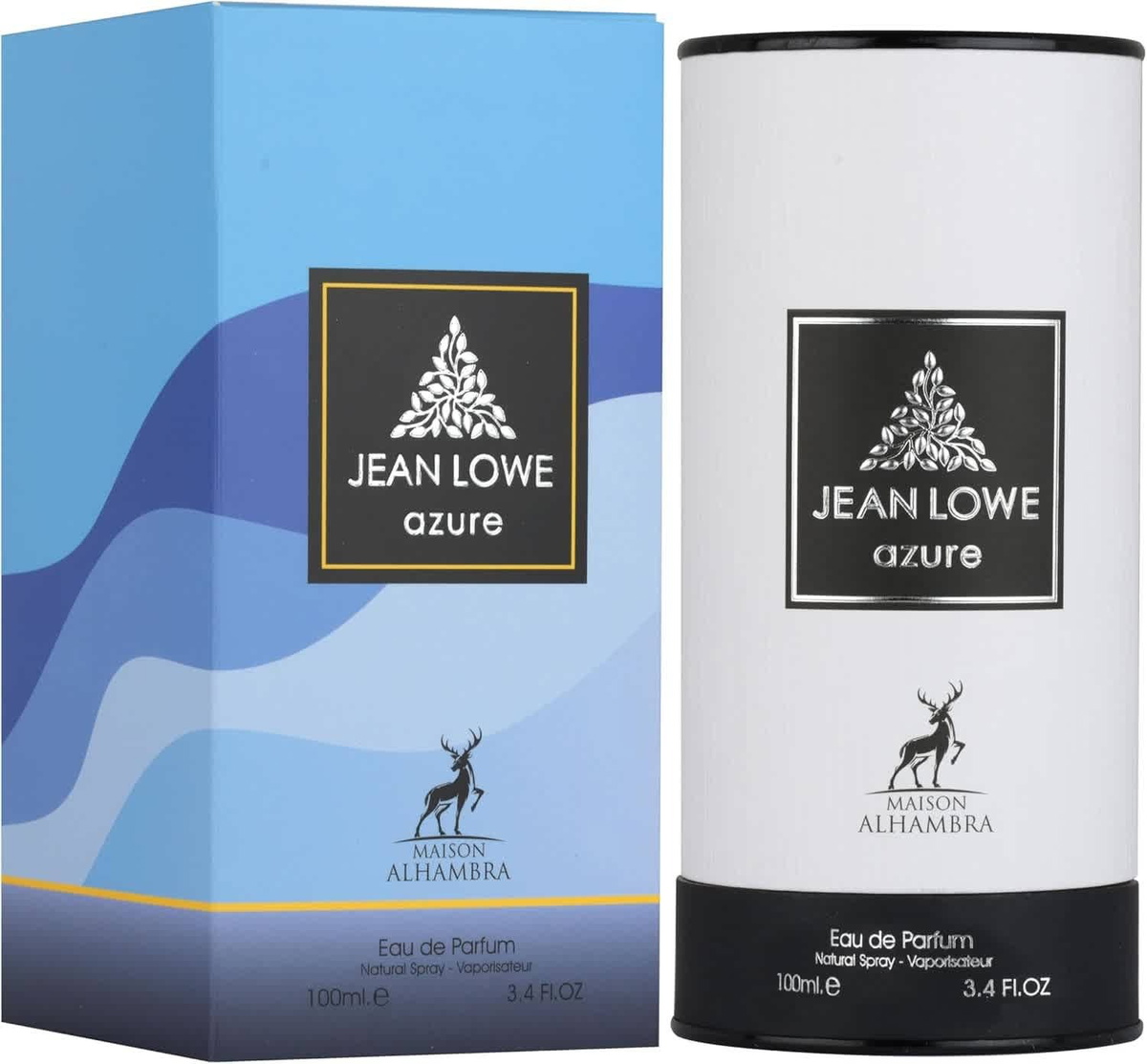 Maison Alhambra Unisex Jean Lowe Azure EDP Spray 3.4 oz Fragrances 6290362340546